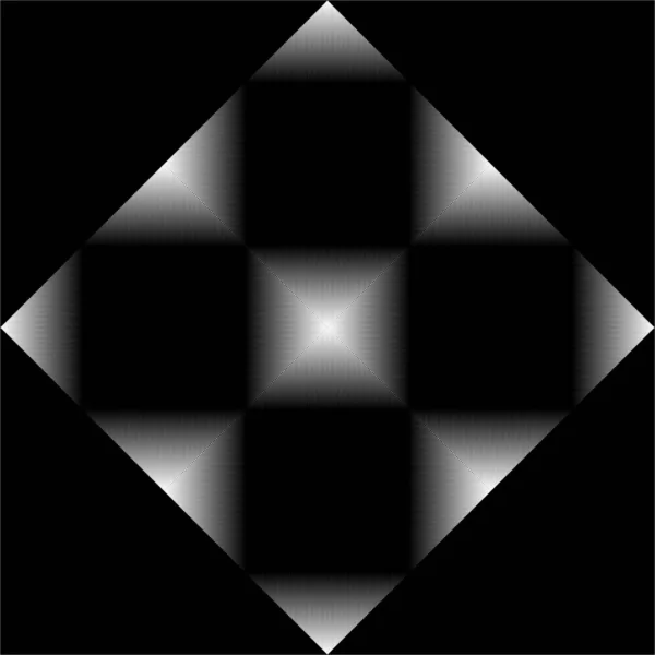 Abstrakter Geometrischer Hintergrund Monochrome Textur Schwarz Weiß Muster Vektorillustration — Stockvektor