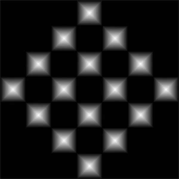 Soyut Geometrik Arkaplan Monokrom Dokusu Siyah Beyaz Desenli Vektör Llüstrasyonu — Stok Vektör