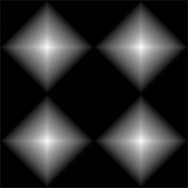 Abstrakter Geometrischer Hintergrund Monochrome Textur Schwarz Weiß Muster Vektorillustration — Stockvektor