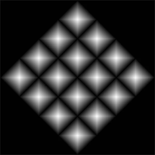 Abstrakter Geometrischer Hintergrund Monochrome Textur Schwarz Weiß Muster Vektorillustration — Stockvektor