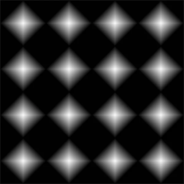 Abstrakter Geometrischer Hintergrund Monochrome Textur Schwarz Weiß Muster Vektorillustration — Stockvektor