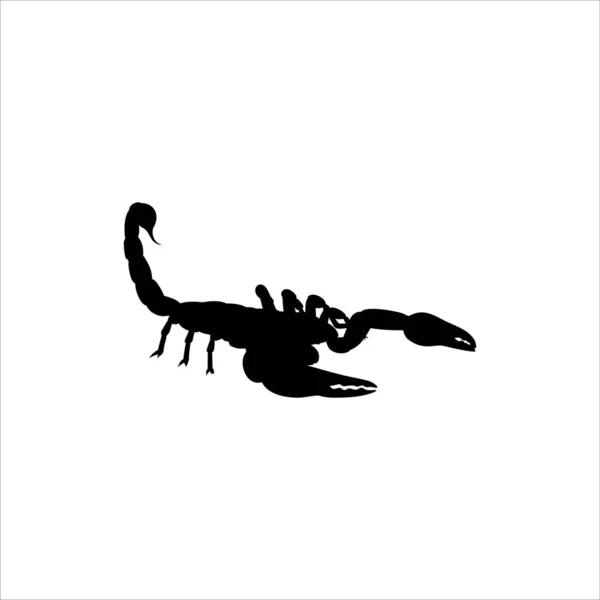 Scorpio Silhouette Logo Graphic Design Element Ilustracja Wektora — Wektor stockowy
