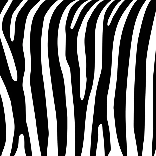 Padrão Motivos Zebra Série Animal Print Ilustração Vetorial — Vetor de Stock