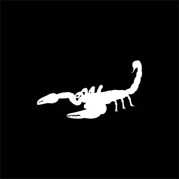 Scorpio Silhouette Logo Або Graphic Design Element Векторний Приклад — стоковий вектор