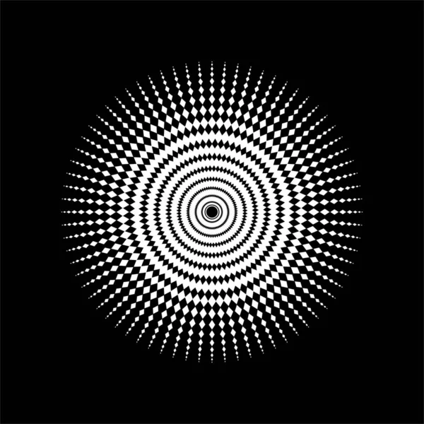 Rhombus Composition 만다라입니다 현대의 그래픽 디자인의 만다라 Mandala Logo 사기적 — 스톡 벡터
