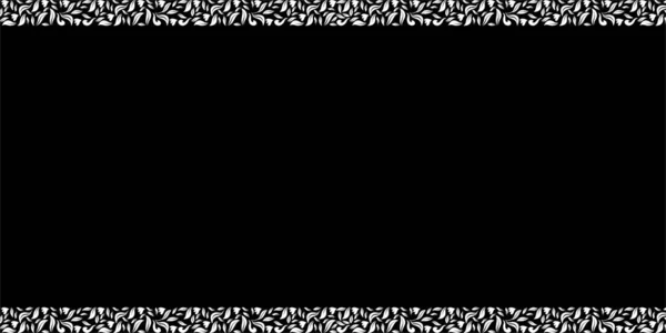 Леаф Листья Органические Цветочные Мотивы Орнамента Украшения Графического Дизайна Векторная — стоковый вектор