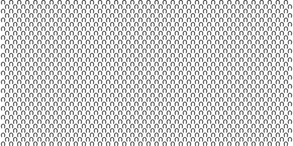 Horseshoe Motifs Pattern Decoration Interior Exterior Carpet Textile Garment Cloth — Vettoriale Stock