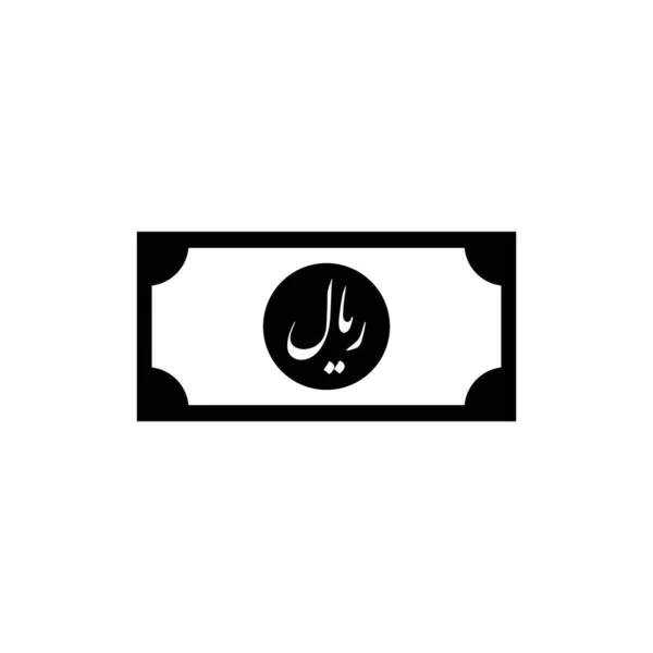 이란의 Icon Symbol Iso Code 이란의 소코드 Irr 사기적 — 스톡 벡터