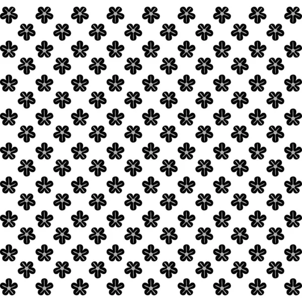 Flower Seamless Motifs Pattern Decoration Interior Exterior Carpet Textile Garment — стоковый вектор
