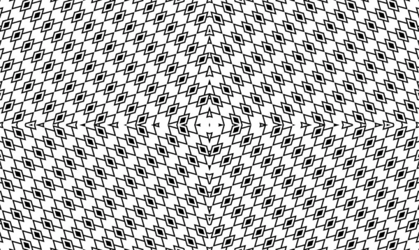 Rhombus Motifs Pattern Rhombus Composition Contemporary Decoration Ornate Graphic Design — 스톡 벡터