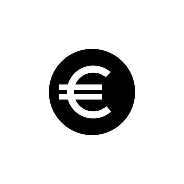 Euro Icon Symbol Pictogram Graphic Design Element Vector Illustration — Archivo Imágenes Vectoriales