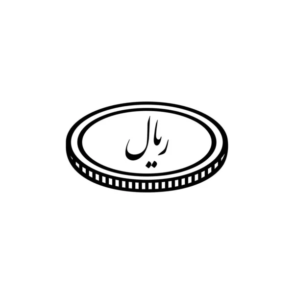 Kuwait Currency Icon Symbol Kuwaiti Dinar Kwd Coins Vector Illustration — 스톡 벡터