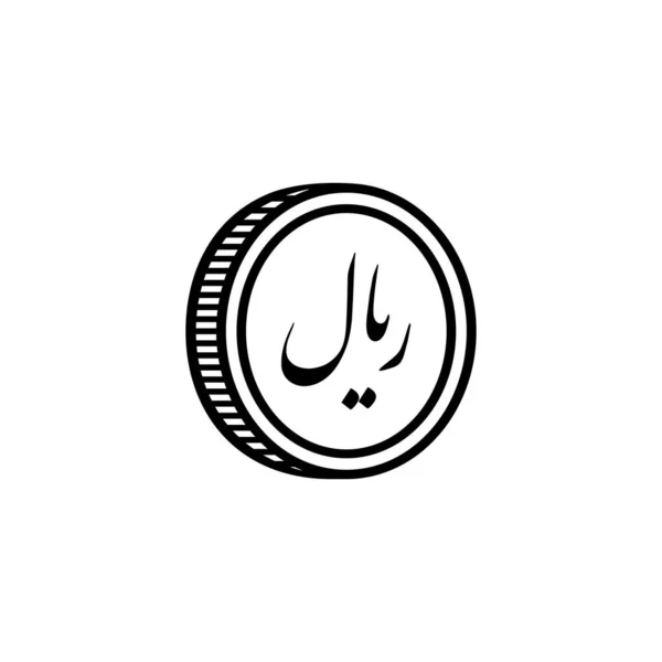 Kuwait Currency Icon Symbol Kuwaiti Dinar Kwd Coins Vector Illustration — Stockový vektor