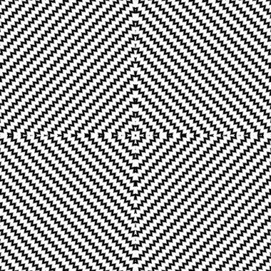 Seamless Zig Zag Motifs Pattern. Contemporary Decoration for Interior, Exterior, Carpet, Textile, Garment, Cloth, Silk, Tile, Plastic, Paper, Wrapping, Wallpaper, Background, Ect. Vector 