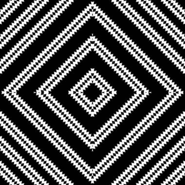 Seamless Zig Zag Motifs Pattern. Contemporary Decoration for Interior, Exterior, Carpet, Textile, Garment, Cloth, Silk, Tile, Plastic, Paper, Wrapping, Wallpaper, Background, Ect. Vector 