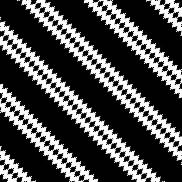 Seamless Zig Zag Motifs Pattern Contemporary Decoration Interior Exterior Carpet — Vector de stock