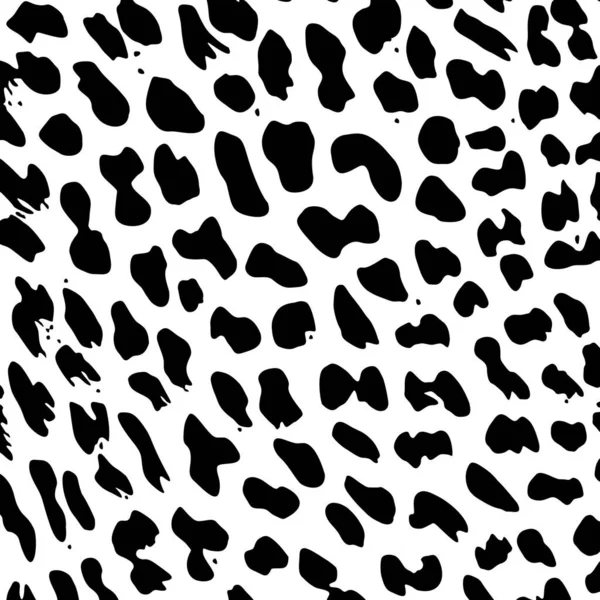 Modèle Motifs Guépard Léopard Jaguar Famille Big Cat Animal Print — Image vectorielle