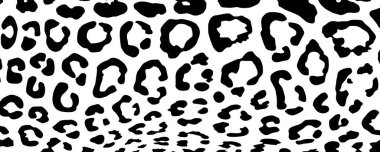 Çita, Leopar ya da Jaguar (Büyük Kedi Ailesi) Motifler. Hayvan Baskı Serisi. Vektör İllüstrasyonu  