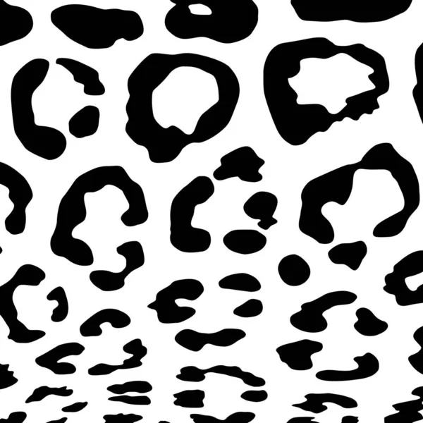 Modèle Motifs Guépard Léopard Jaguar Famille Big Cat Animal Print — Image vectorielle