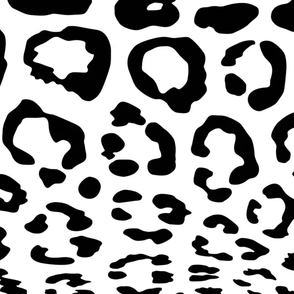 Modèle Motifs Guépard Léopard Jaguar Famille Big Cat Animal Print — Image vectorielle