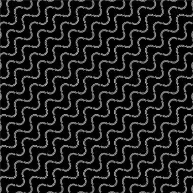 Seamless Curve Lines Motifs Pattern.Contemporary Decoration for Interior, Exterior, Carpet, Textile, Garment, Cloth, Silk, Tile, Plastic, Paper, Wrapping, Wallpaper, Background, Ect. Vector 