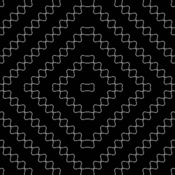 Seamless Curve Lines Motifs Pattern Contemporary Decoration Interior Exterior Carpet — Archivo Imágenes Vectoriales
