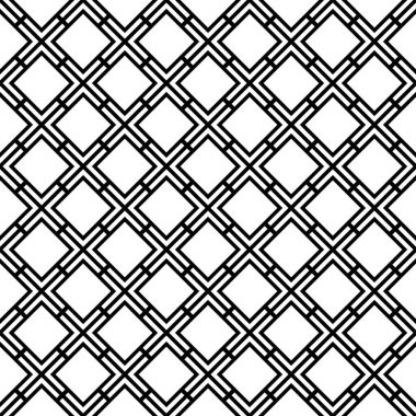 Seamless Rectangles Motifs Pattern. Decoration for Interior, Exterior, Carpet, Textile, Garment, Cloth, Silk, Tile, Plastic, Paper, Wrapping, Wallpaper, Pillow, Sofa, Background, Ect. Vector