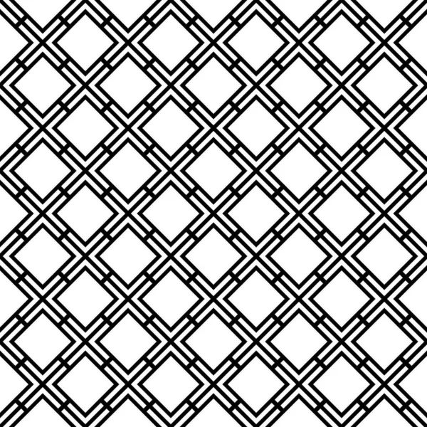 Seamless Rectangles Motifs Pattern Decoration Interior Exterior Carpet Textile Garment — Stockvektor