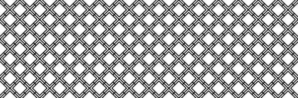 Seamless Rectangles Motifs Pattern Decoration Interior Exterior Carpet Textile Garment — Vector de stock