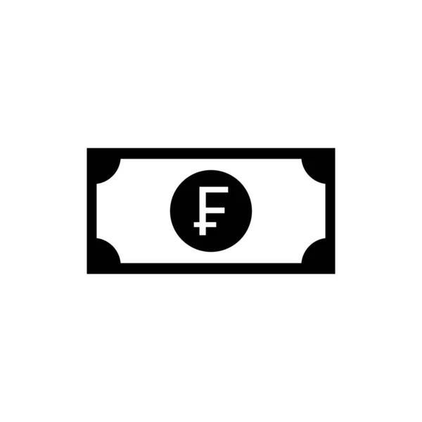 Moneda Francesa Símbolo Del Icono Del Dinero Francia Franco Francés — Archivo Imágenes Vectoriales