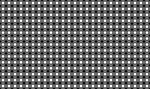 Polka Dots Motivmuster Kreisform Ornamental Für Interieur Exterieur Teppich Textil — Stockvektor