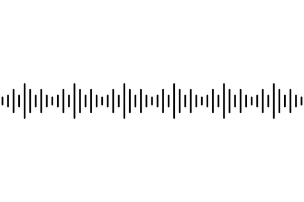 Sound Wave Music Volume Icon Symbol Für Logo Apps Piktogramm — Stockvektor