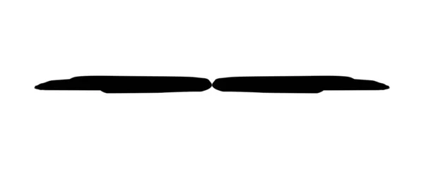 Para Węgorzy Sylwetka Logo Piktogram Stronę Internetową Aplikacje Element Graficzny — Wektor stockowy