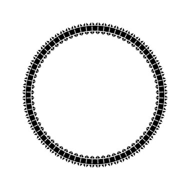 Çember Şekil Süsleme Motifi. İç, Dış, Halı, Tekstil, Kumaş, Kumaş, İpek, Döşeme, Plastik, Kağıt, Paketleme, Duvar Kağıdı, Yastık, Kanepe, Arkaplan, Ect. Vektör 