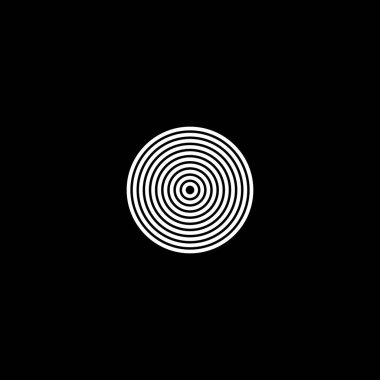 Çember Şekli Arkaplan, Web Sitesi, Süsleme, Dekorasyon veya Grafik Tasarım Elemanı. Vektör İllüstrasyonu