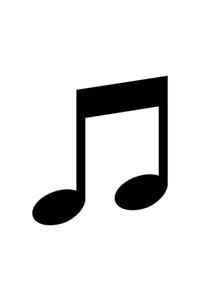Ilustración Notación Musical Para Icono Símbolo Ilustración Arte Aplicaciones Sitio — Vector de stock