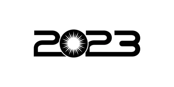 Новым 2023 Годом Дизайнеры Календаря Новости Контент Графический Графический Дизайн — стоковый вектор