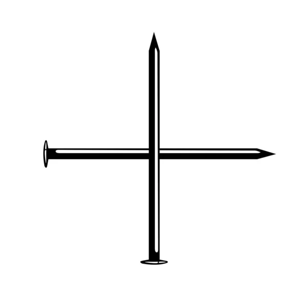 Εργαλεία Νυχιών Σιλουέτα Για Εικονογράφηση Τέχνης Λογότυπο Εικονόγραμμα Γραφικό Στοιχείο — Διανυσματικό Αρχείο