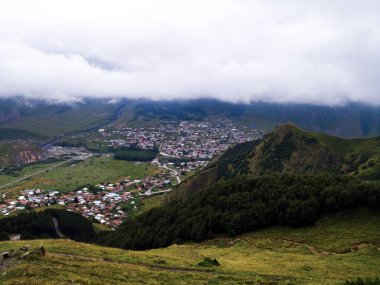 Stepantsminda - climate balneological resort area in Georgia