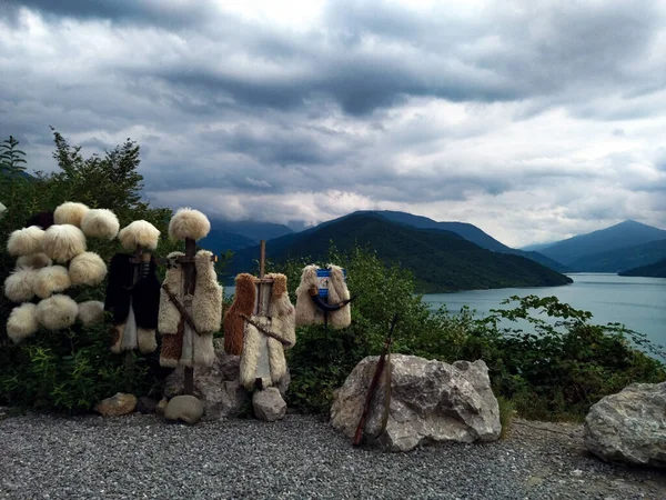 Georgian traditional accessories and souvenirs are attractive for tourists