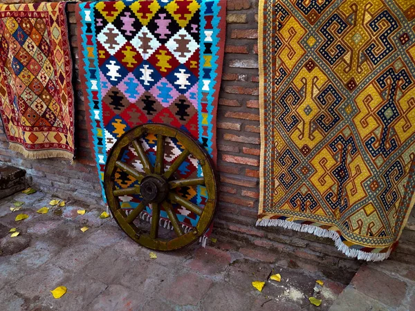 Georgian traditional carpets have a long history, they are also bought as gifts...