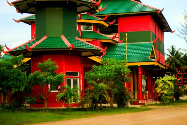 Traditional Thai Style House Village — Stock Photo, Image