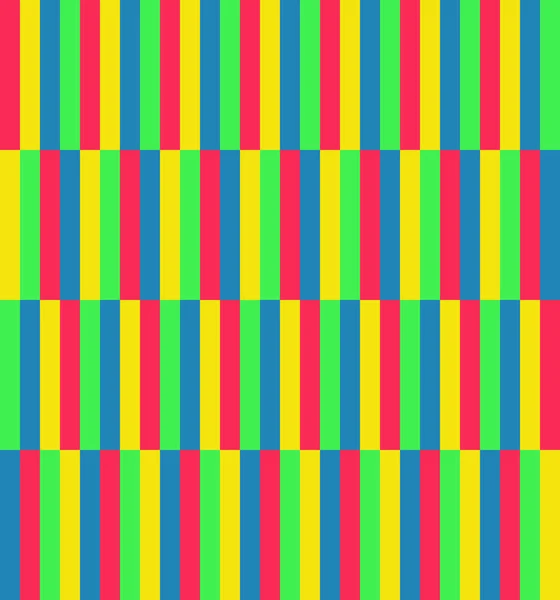 Modèle Fond Abstrait Rayé Coloré Sans Couture Lignes Multicolores Pastel — Image vectorielle