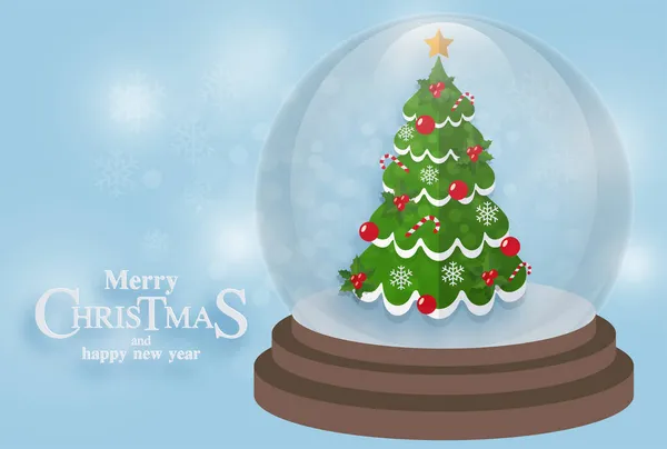 Buon Natale Felice Anno Nuovo 2022 Babbo Natale Pupazzo Neve — Vettoriale Stock