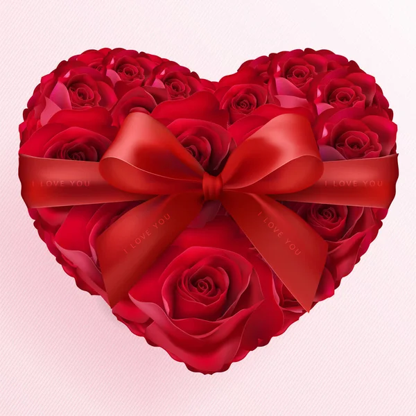 Valentinstag Konzept Hintergrund Vektorillustration Rote Und Rosa Papierherzen Mit Weißem — Stockvektor
