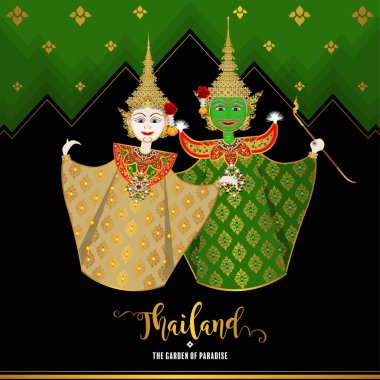 Tayland seyahati konsepti Tayland 'da ziyaret edilecek en güzel yerler..