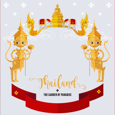 Tayland seyahati konsepti Tayland 'da ziyaret edilecek en güzel yerler..