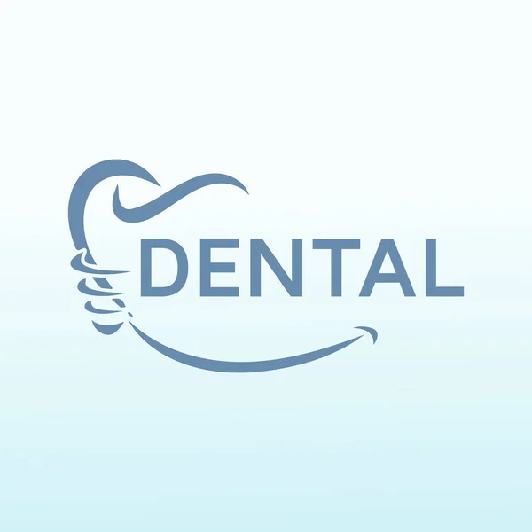 Szablony Graficzne Logo Online Straży Dentystycznej — Wektor stockowy