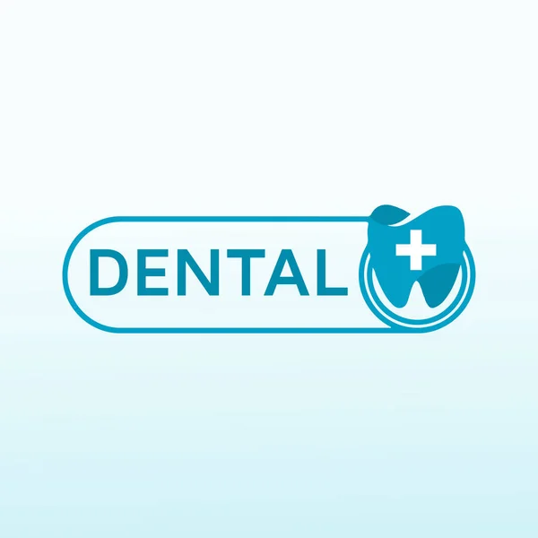 Dentala Och Ortodontiska Kontor Logotyp Design Mallar Idé — Stock vektor
