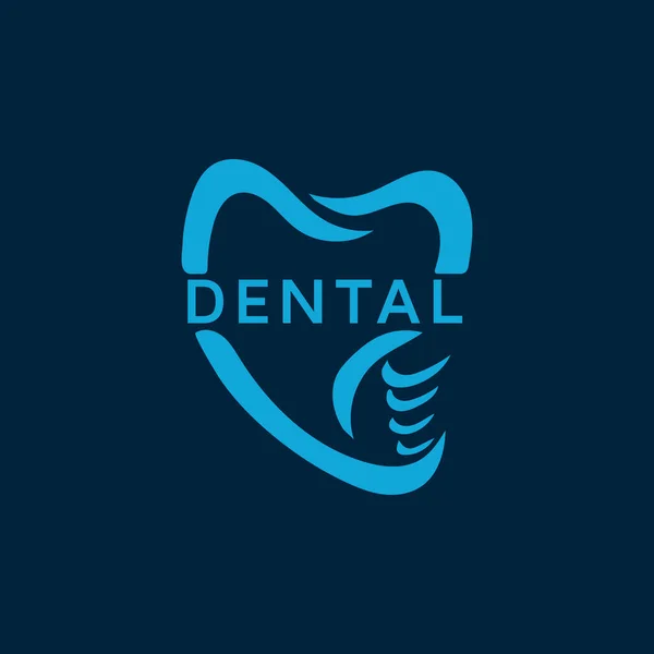 Logo Branding Modern Dental Office Logo — Wektor stockowy
